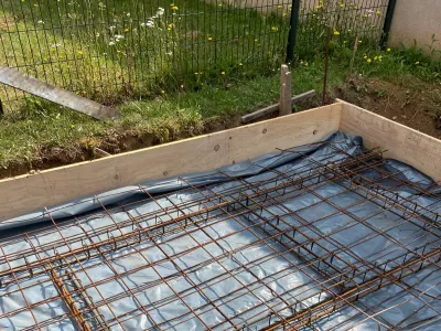 Terrasse béton